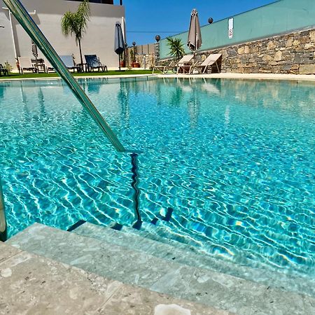 Modern Family Apartment Ewa With Pool, Dining Area On Crete Coast Ставроменос Экстерьер фото